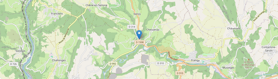 Vanzy - Carte