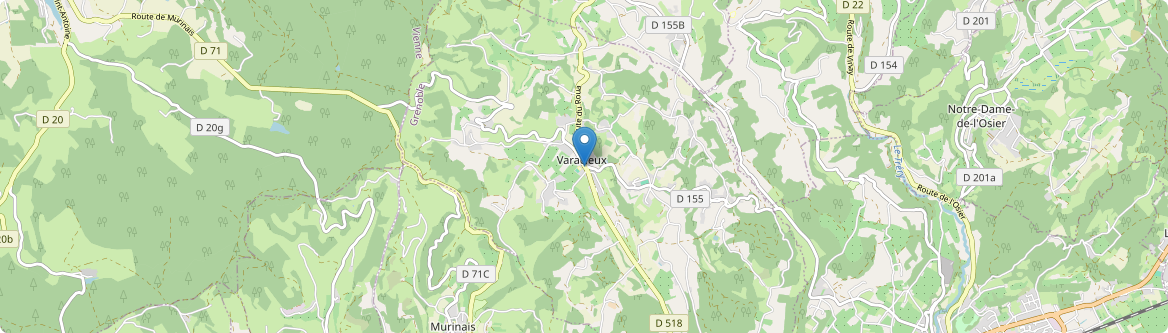 Varacieux - Carte