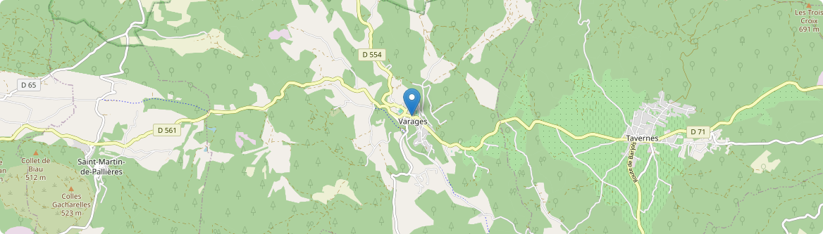 Varages - Carte