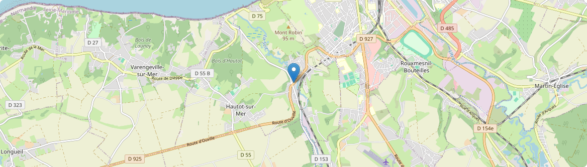 Varengeville-sur-Mer - Carte