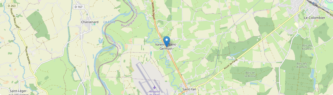 Varenne-Saint-Germain - Carte