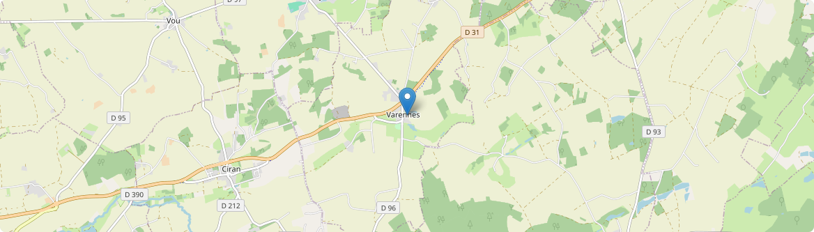Varennes - Carte