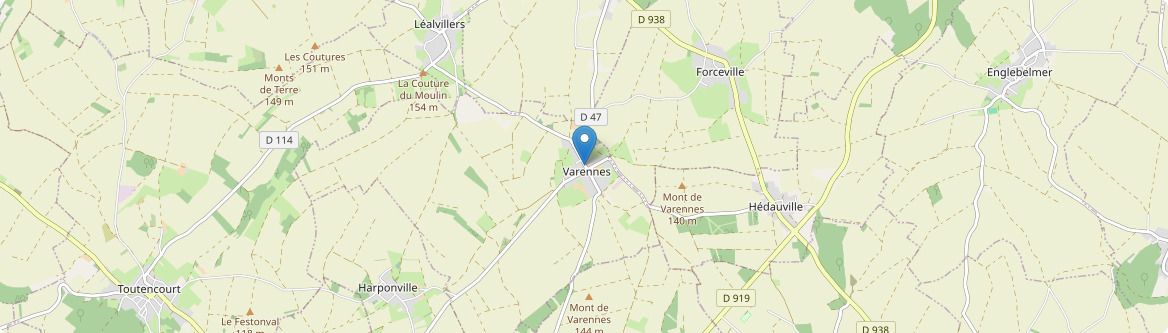 Varennes - Carte