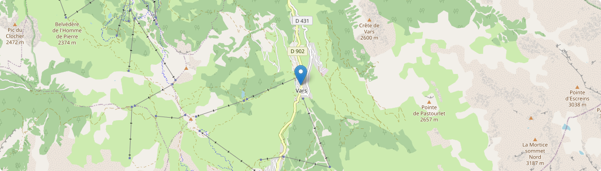 Vars - Carte