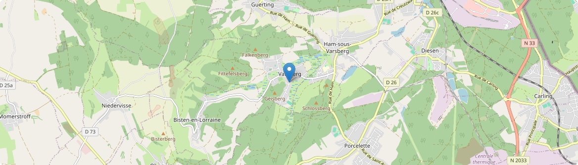 Varsberg - Carte