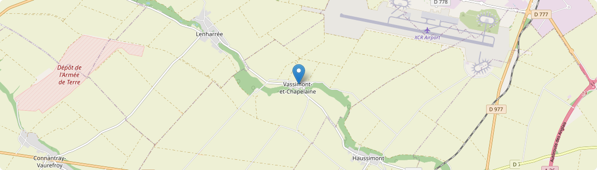Vassimont-et-Chapelaine - Carte