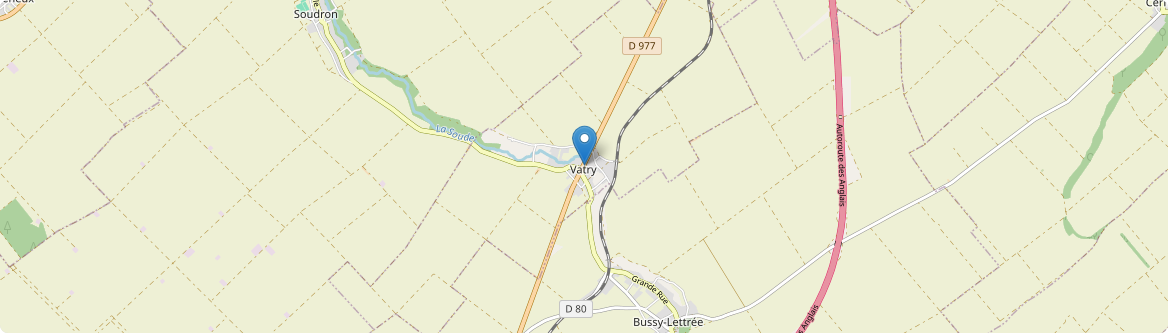 Vatry - Carte