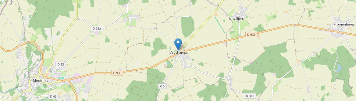 Vauchamps - Carte