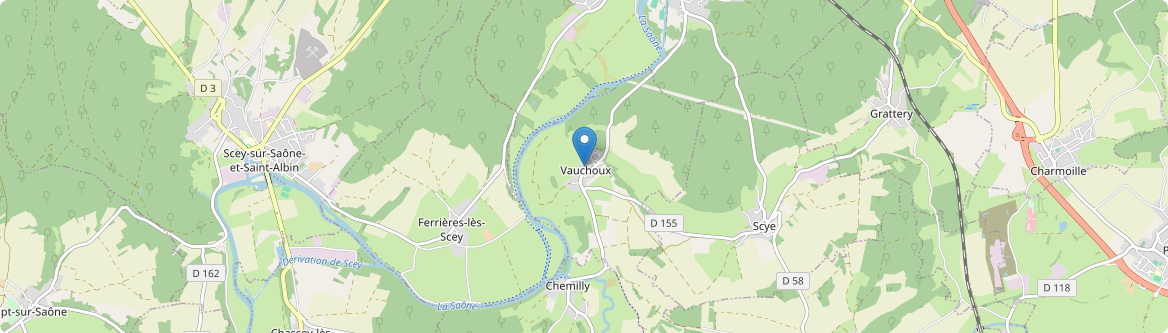Vauchoux - Carte
