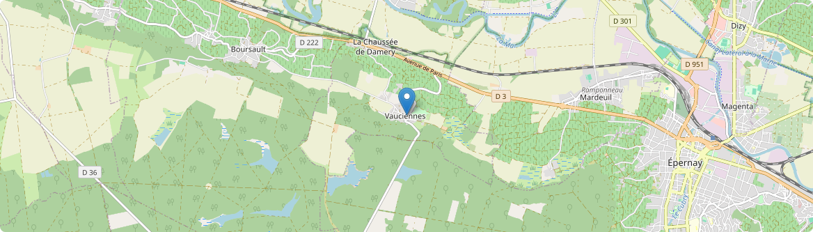 Vauciennes - Carte