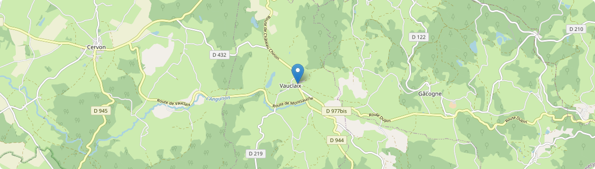 Vauclaix - Carte