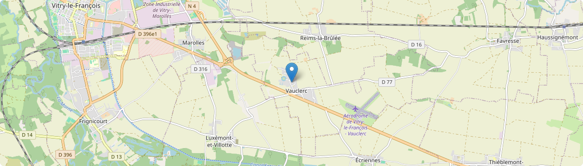 Vauclerc - Carte