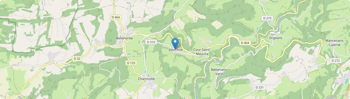 Vaucluse - Carte