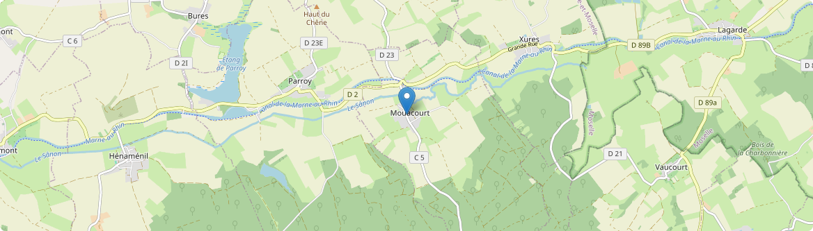 Vaucourt - Carte