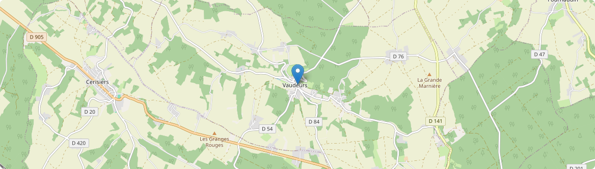 Vaudeurs - Carte