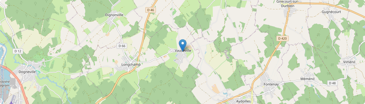 Vaudéville - Carte