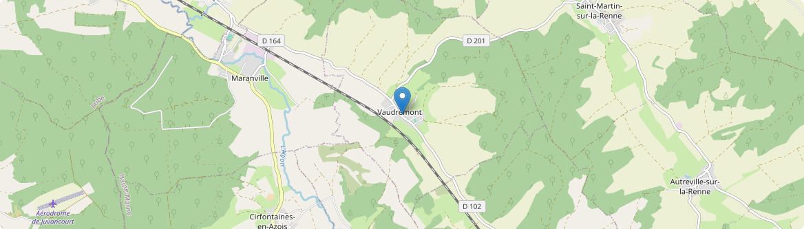 Vaudrémont - Carte