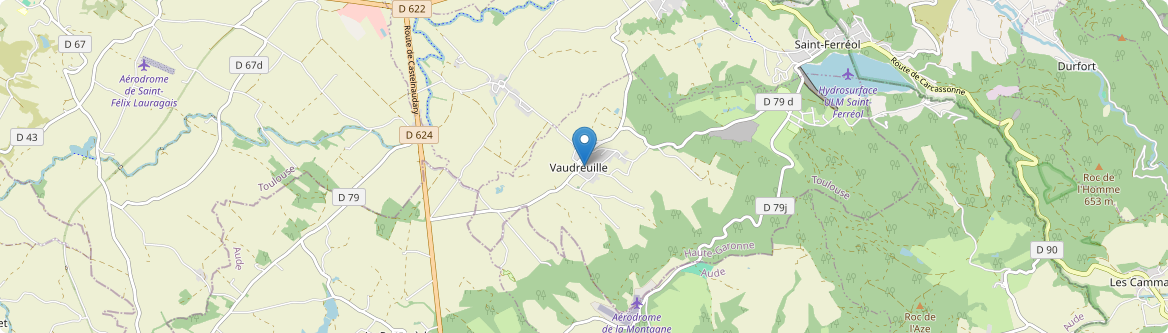 Vaudreuille - Carte