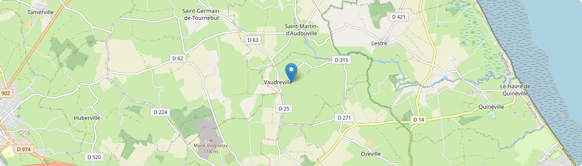 Vaudreville - Carte