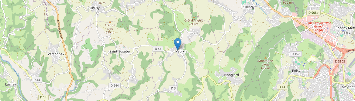 Vaulx - Carte