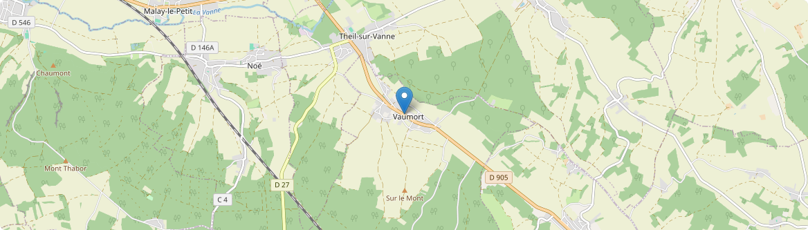 Vaumort - Carte