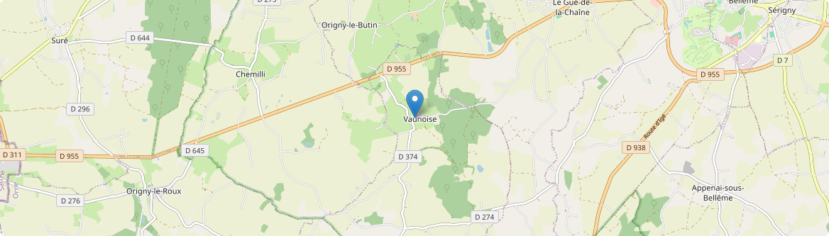 Vaunoise - Carte