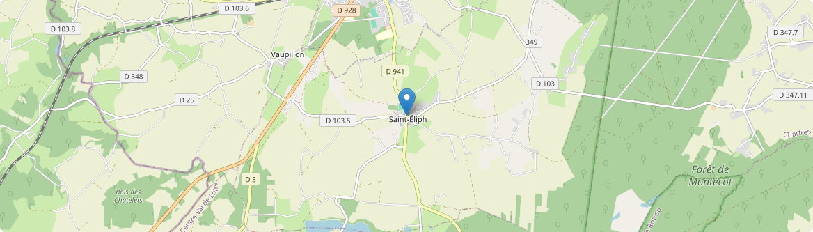 Vaupillon - Carte