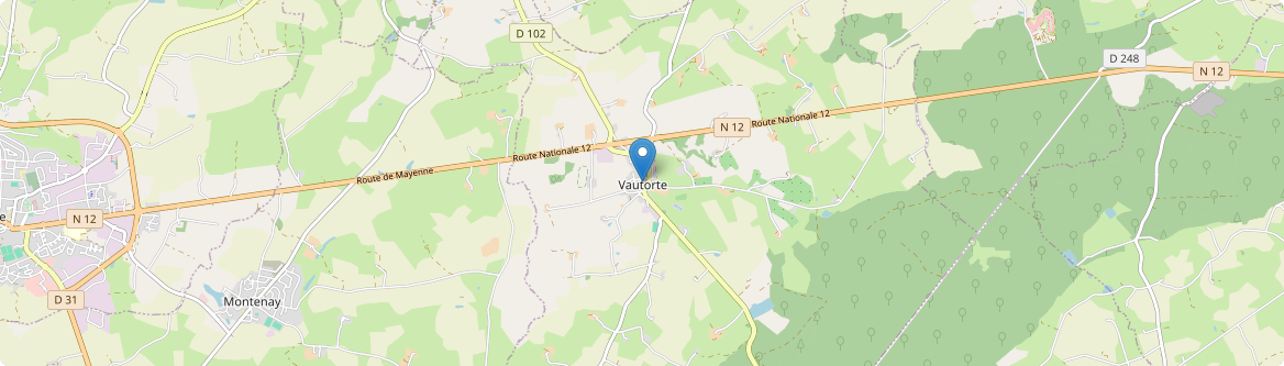 Vautorte - Carte