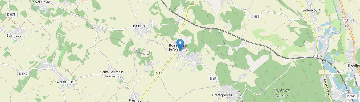 Vaux-sur-Eure - Carte