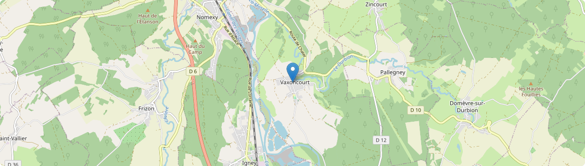 Vaxoncourt - Carte
