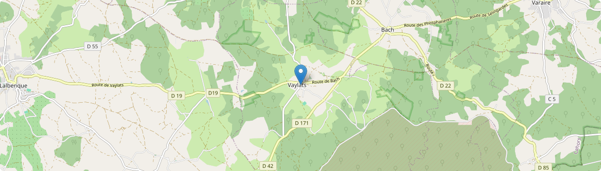 Vaylats - Carte