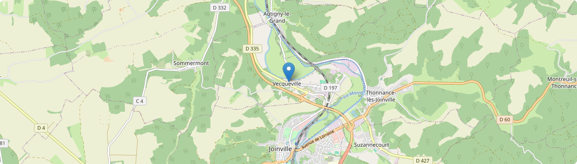 Vecqueville - Carte