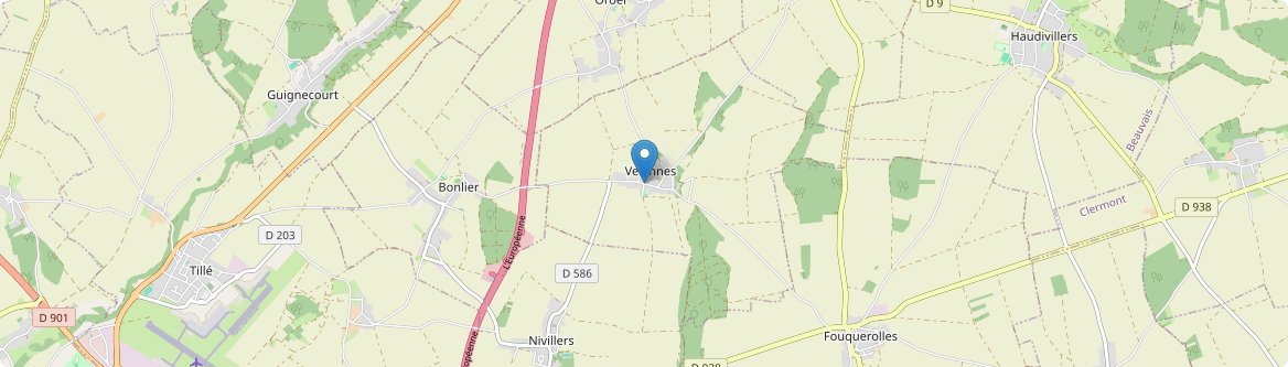 Velennes - Carte