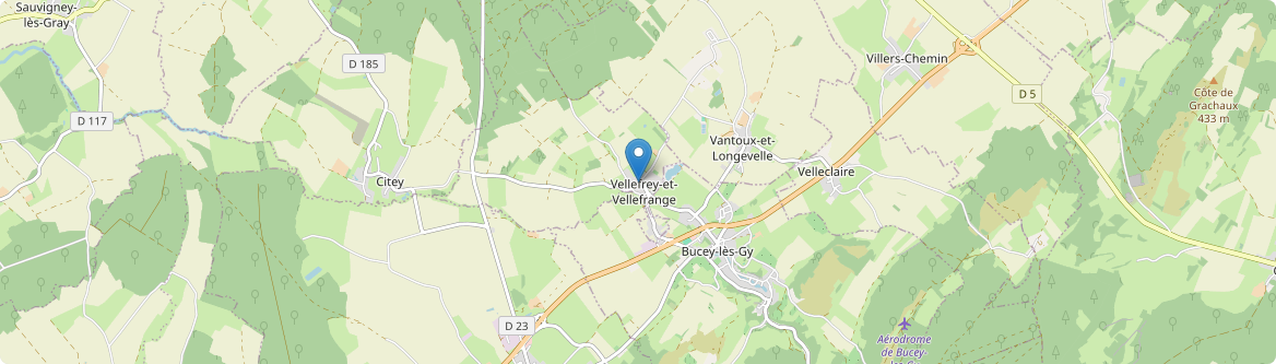 Vellefrey-et-Vellefrange - Carte