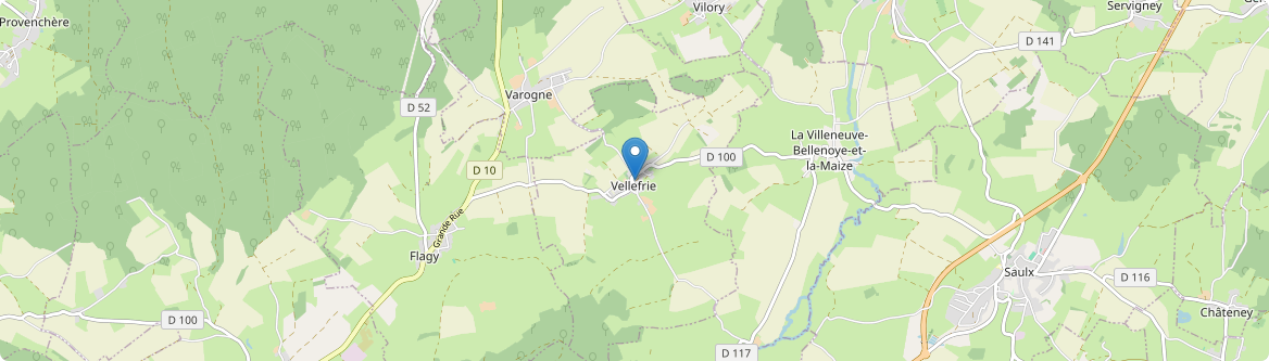 Vellefrie - Carte
