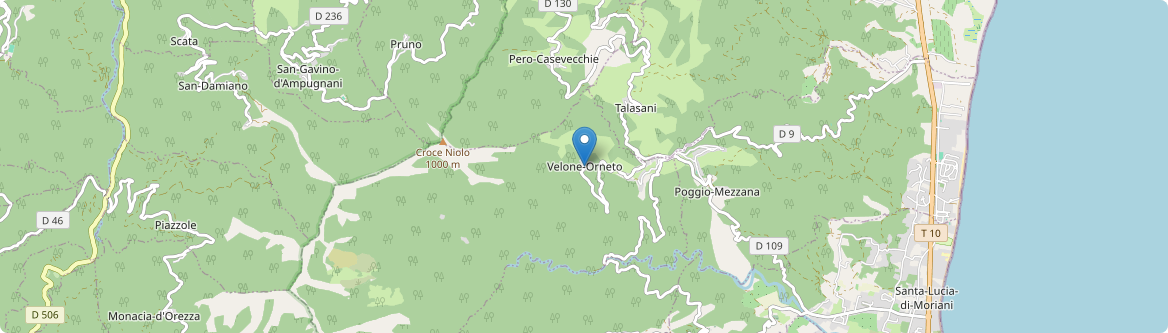 Velone-Orneto - Carte