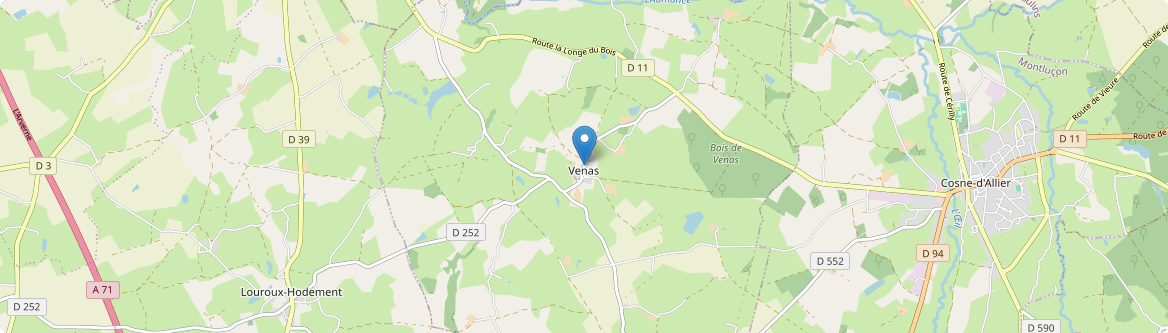 Venas - Carte