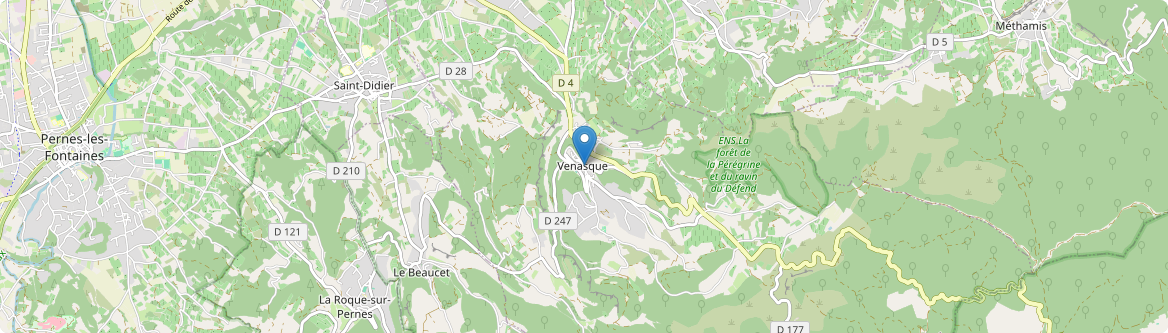 Venasque - Carte