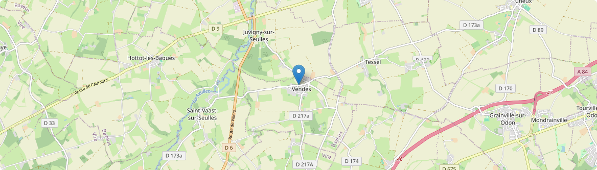 Vendes - Carte