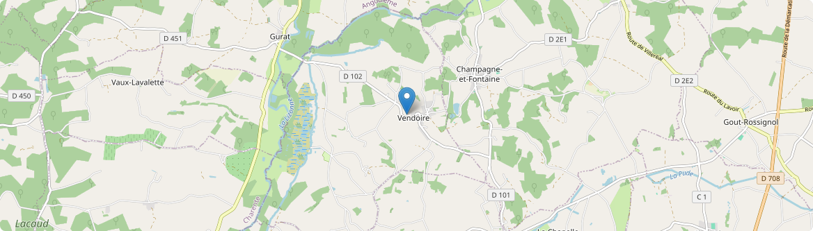 Vendoire - Carte