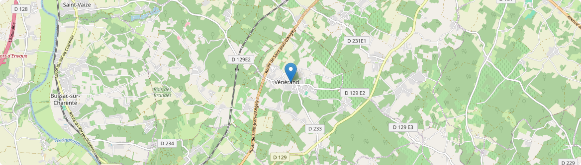 Vénérand - Carte