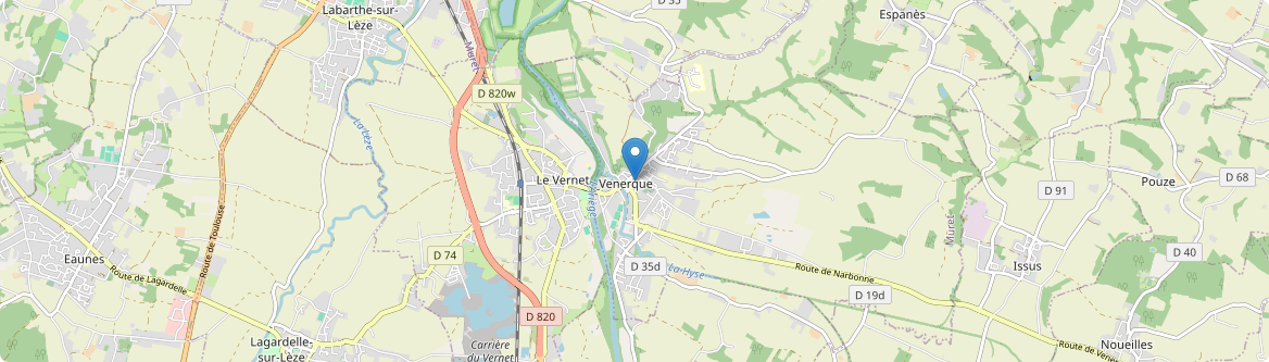 Venerque - Carte