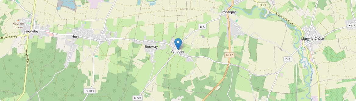 Venouse - Carte