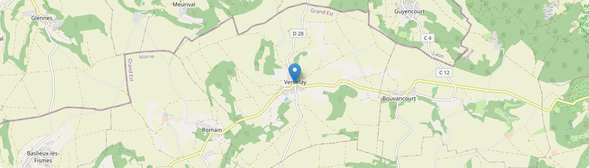 Ventelay - Carte