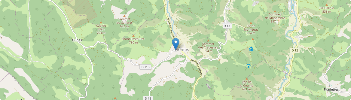 Ventenac - Carte