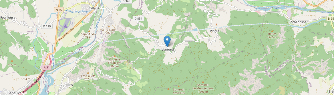 Venterol - Carte