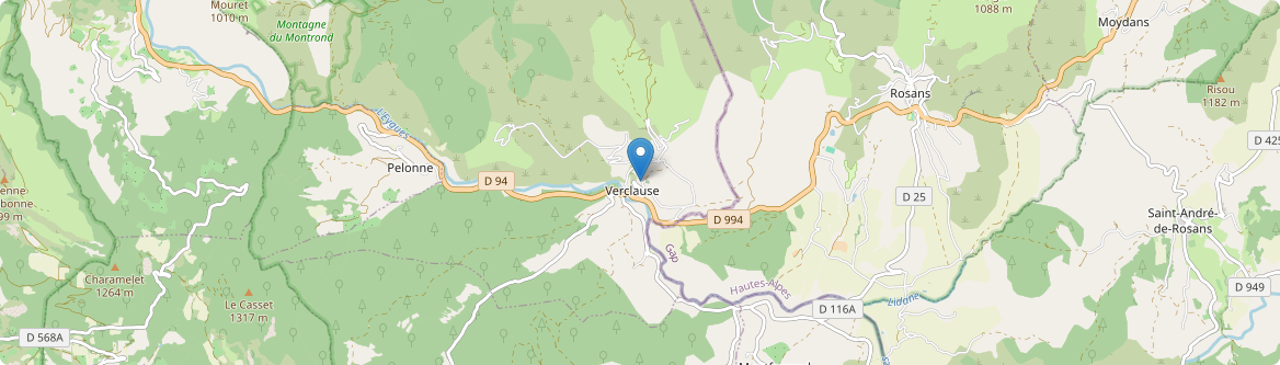 Verclause - Carte