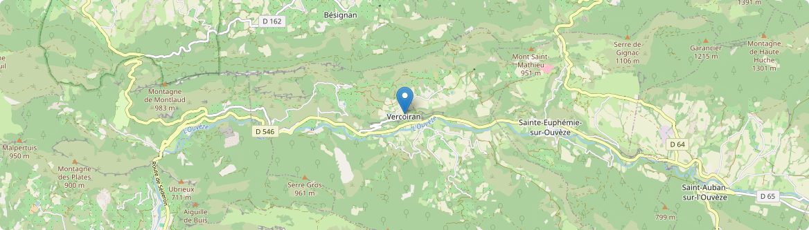 Vercoiran - Carte