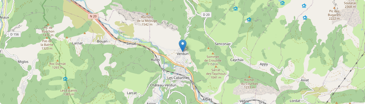 Verdun - Carte