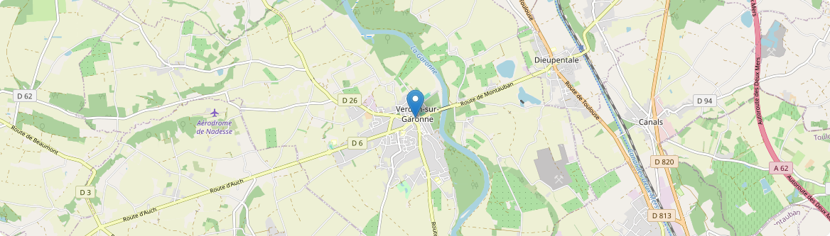 Verdun-sur-Garonne - Carte